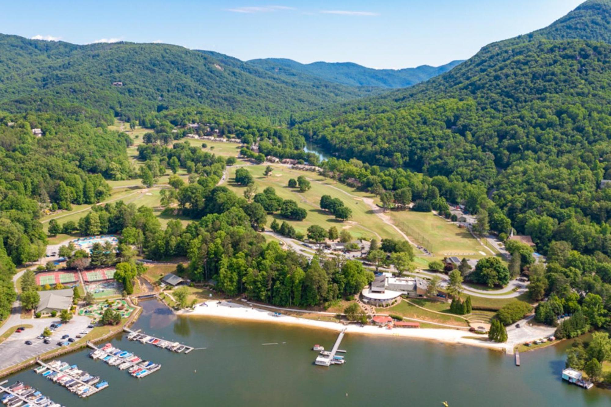 Rumbling Bald Resort Unit 2004 Lake Lure Bagian luar foto