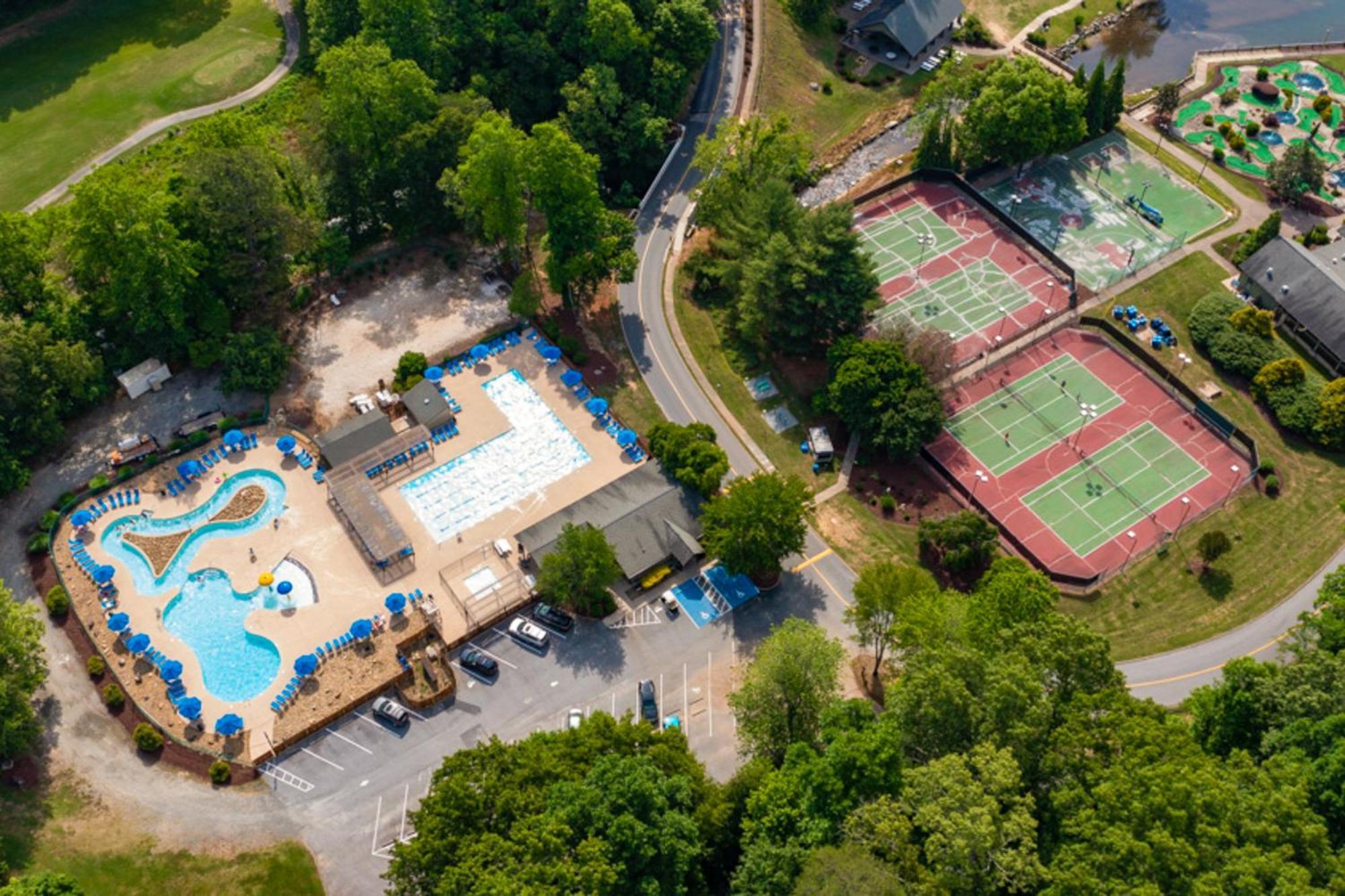 Rumbling Bald Resort Unit 2004 Lake Lure Bagian luar foto